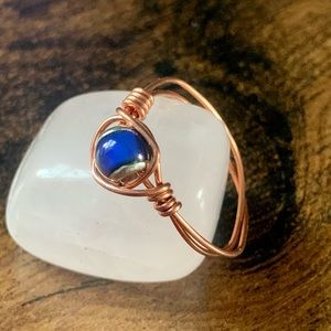 Handcrafted Mood Wire Ring
